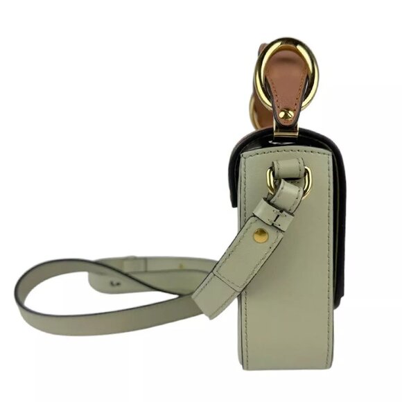 Auth Chloe Chloe C Handbag Crossbody Shoulder Bag Brown/Light Khaki - - Picture 2 of 13